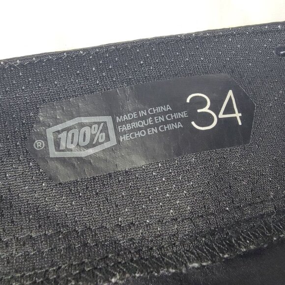 100% Celium Mens Cycling Shorts Size 34 Black Lightweight Breathable Summer - Picture 5 of 8